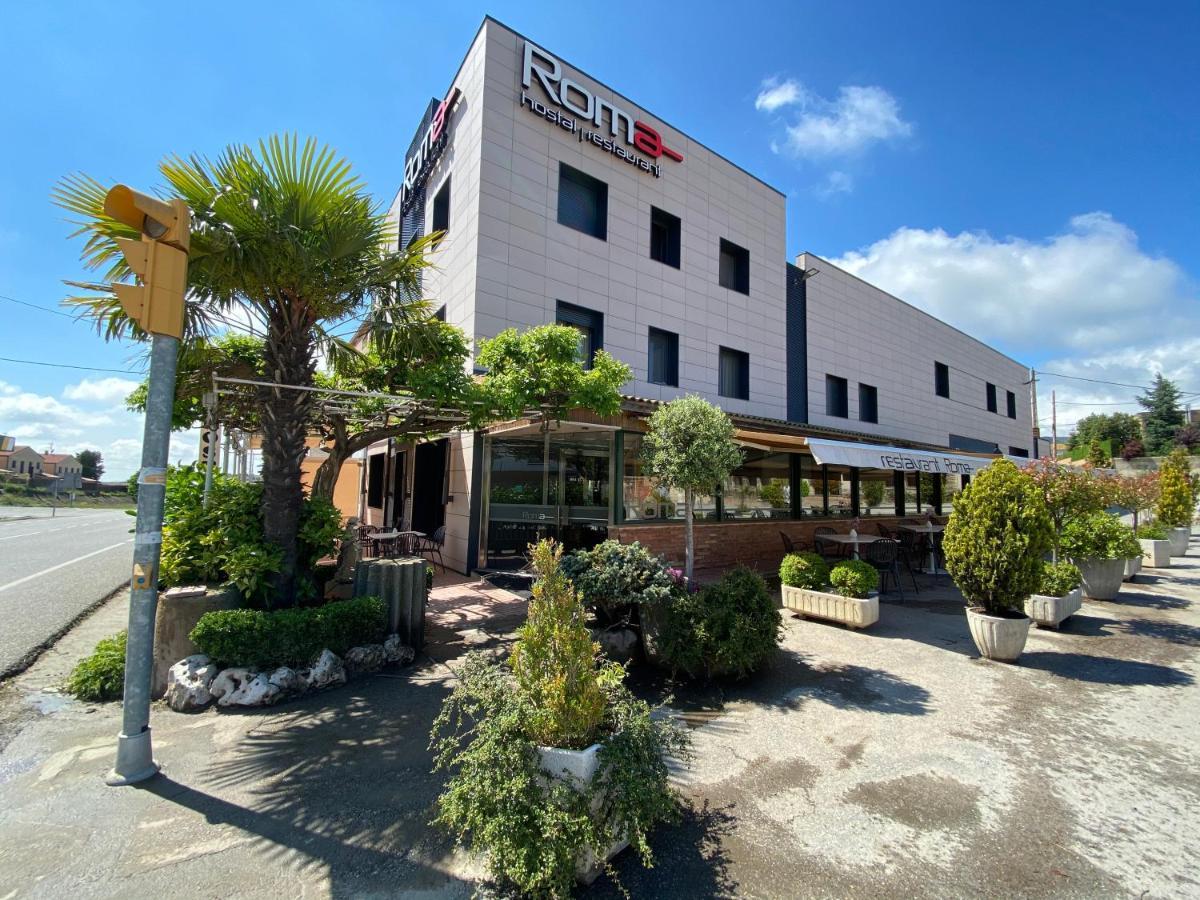 Hostal Restaurant Roma Cubells Eksteriør billede